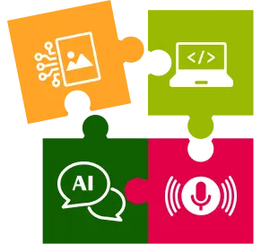 装飾:パズルのイラスト