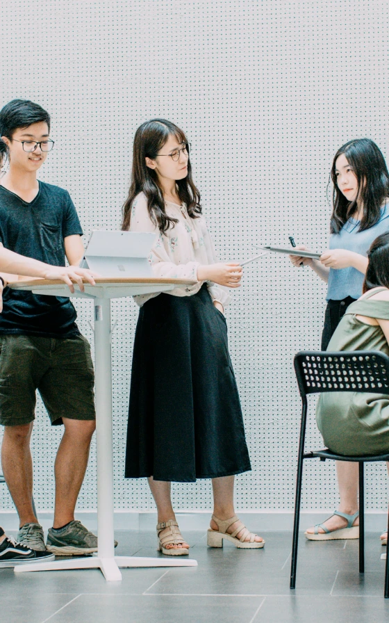 写真：ビジネス英語研修の様子